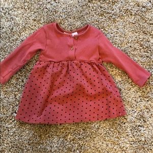 Reddish pink Zara dress